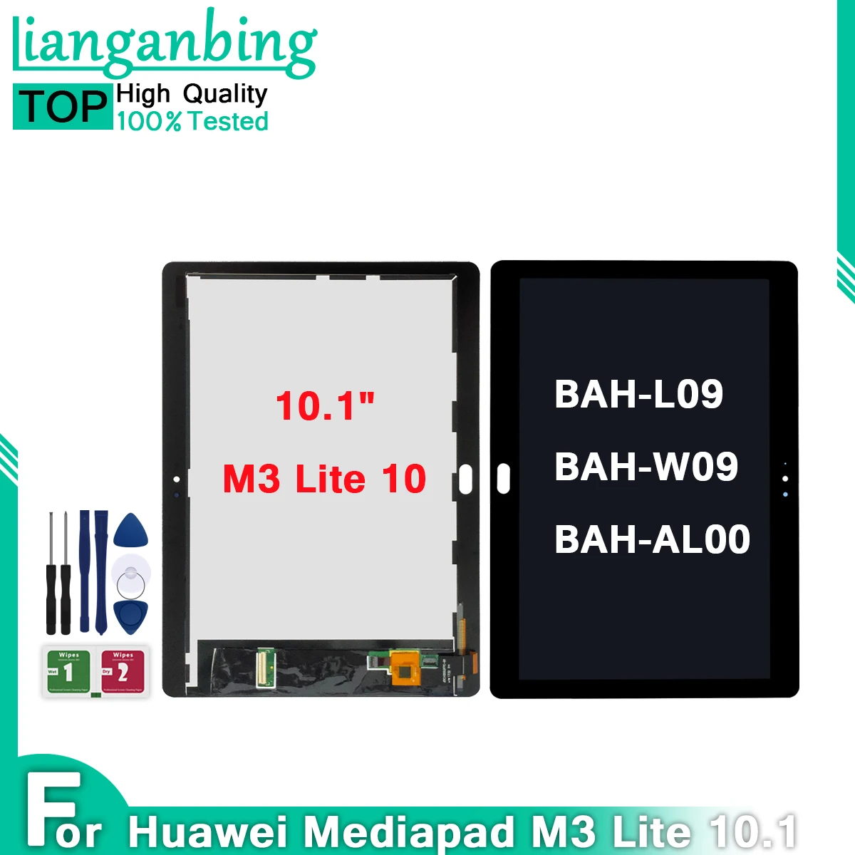 10 1 "Оригинальный ЖК-дисплей для Huawei Mediapad M3 Lite BAH-AL00 BAH-W09 сенсорный экран