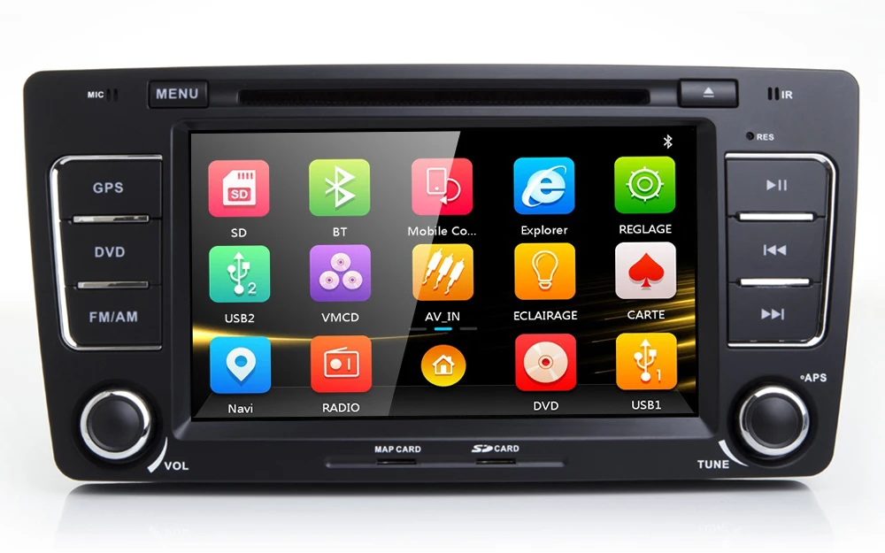 

7" Car DVD player with GPS navigation,audio Radio stereo,USB/SD AUX BT/TV Canbus,car multimedia headunit for SKODA OCTAVIA 2013