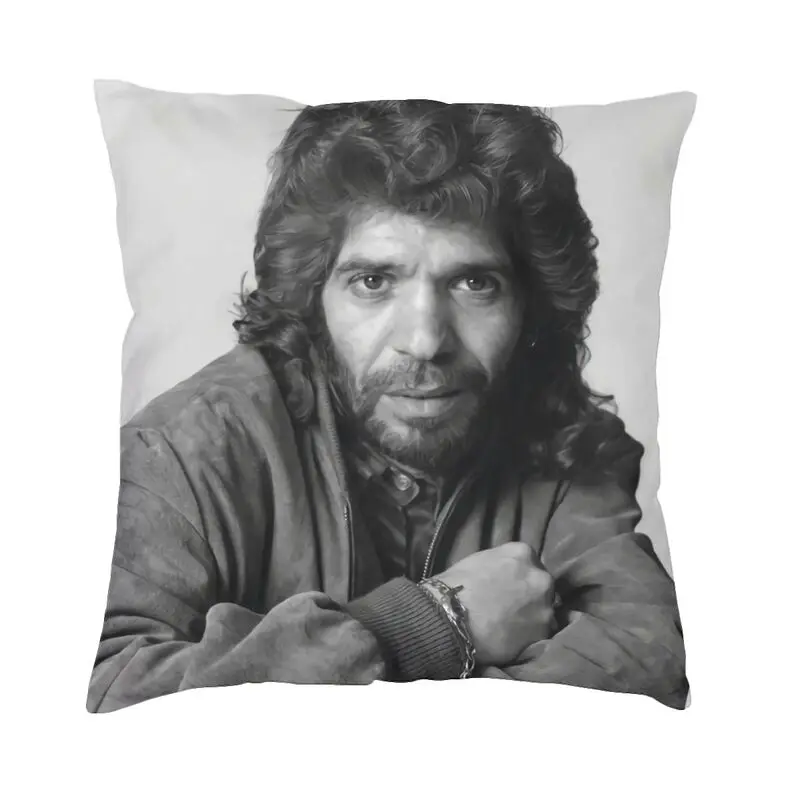 

Camaron De La Isla Island Shrimp Sofa Cushion Cover Spanish Flamenco Singer La Leyenda Del Tiempo Pillow Case Home Decoration