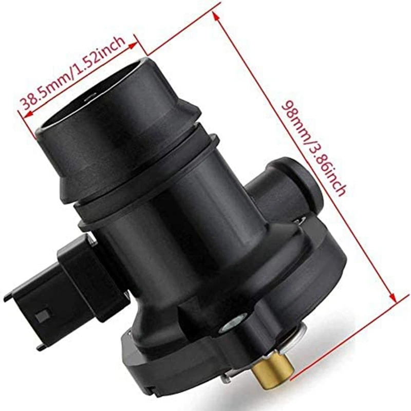 Engine Coolant Thermostat Housing Assembly with Water Inlet for Buick Encore Chevy Cruze Sonic 55593034 55565336 | Автомобили и