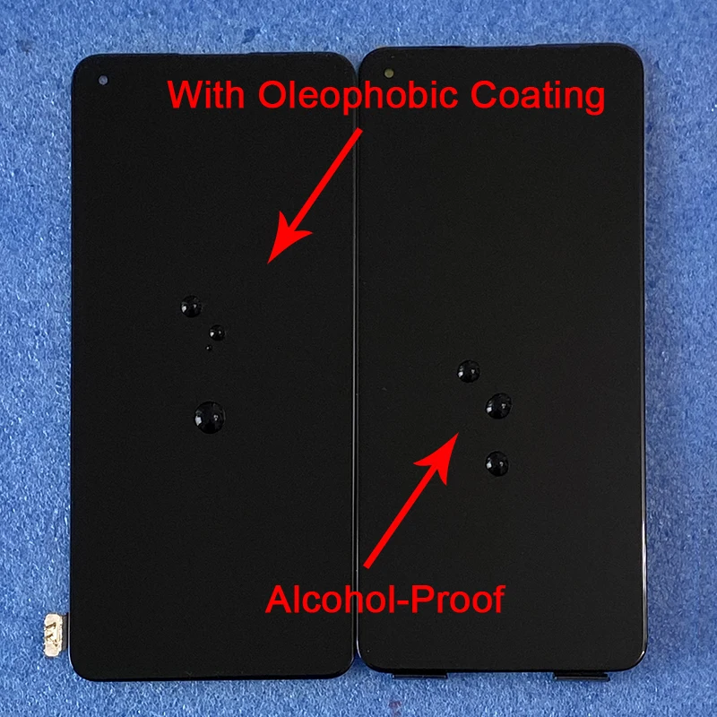Pantalla LCD AMOLED Original de 6,55 pulgadas para OnePlus 9R, digitalizador de Panel t&aacute;ctil para OnePlus 9 R, LE2101, 1 + 9R-3