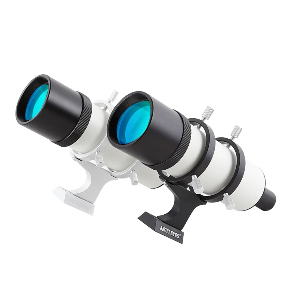 Angeleyes Scientific Exploration 9x50 Optical Finder Tube with Black and White Bracket Astronomical Telescope Accessories