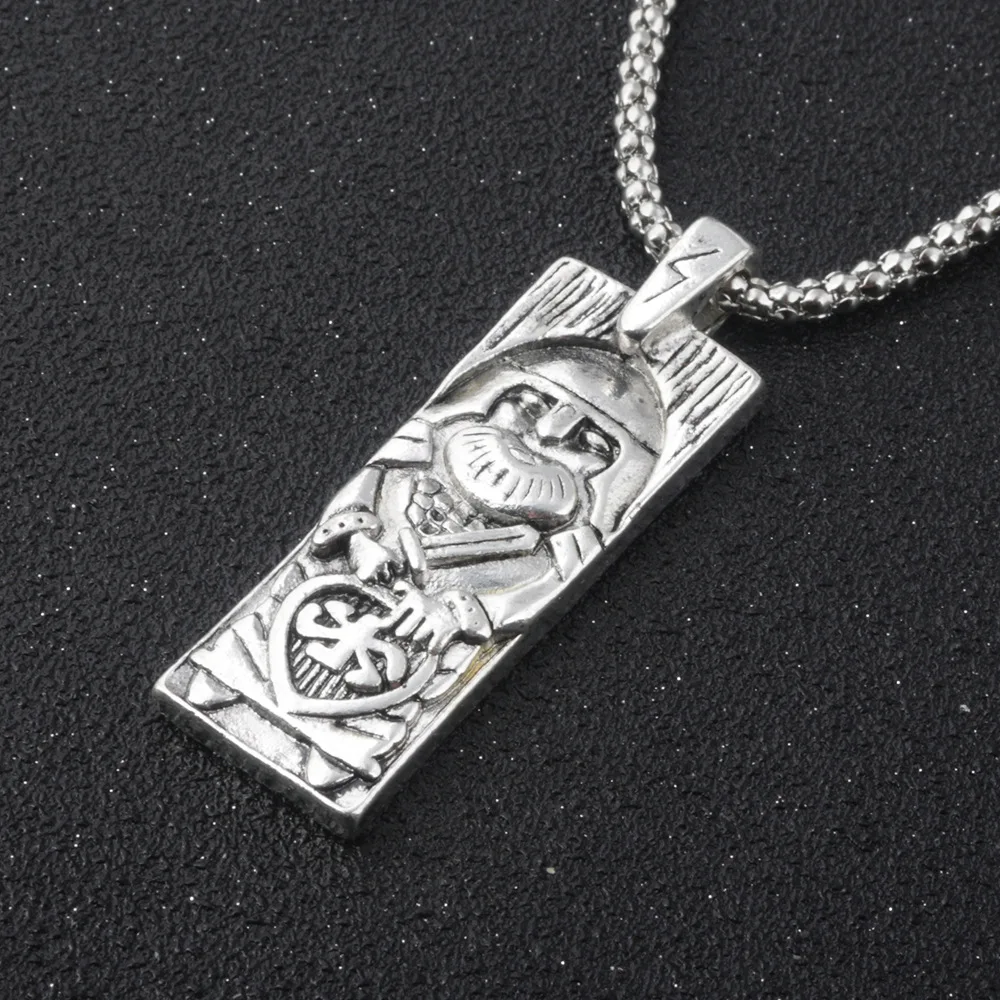 Скандинавской мифологии ювелирные изделия богов Одина бирка с гравировкой кулон