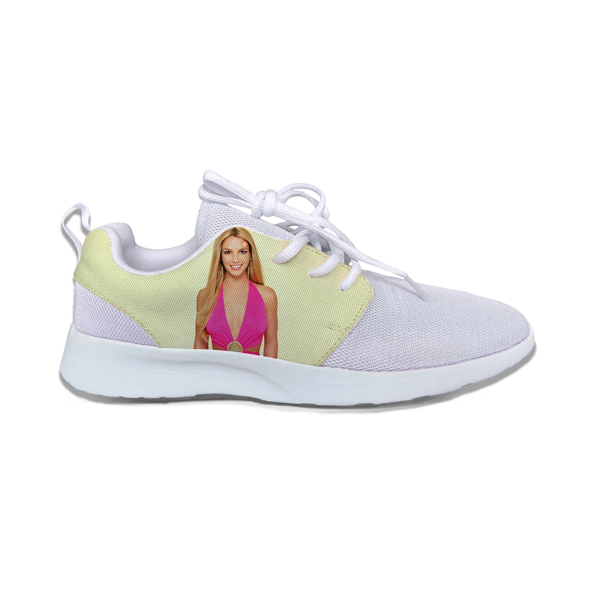 

Hot Britney Spears Baby One More Time Shoes Men's Pop 90's Lightweight Leisure Running Shoes Breathable Fashion Sports Shoes