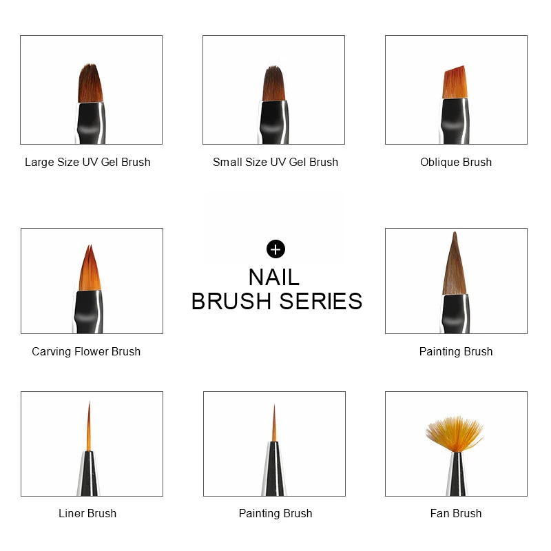 1 шт. лайнер для рисования ногтей кисть ручки кисточки стразы нейлоновые волосы