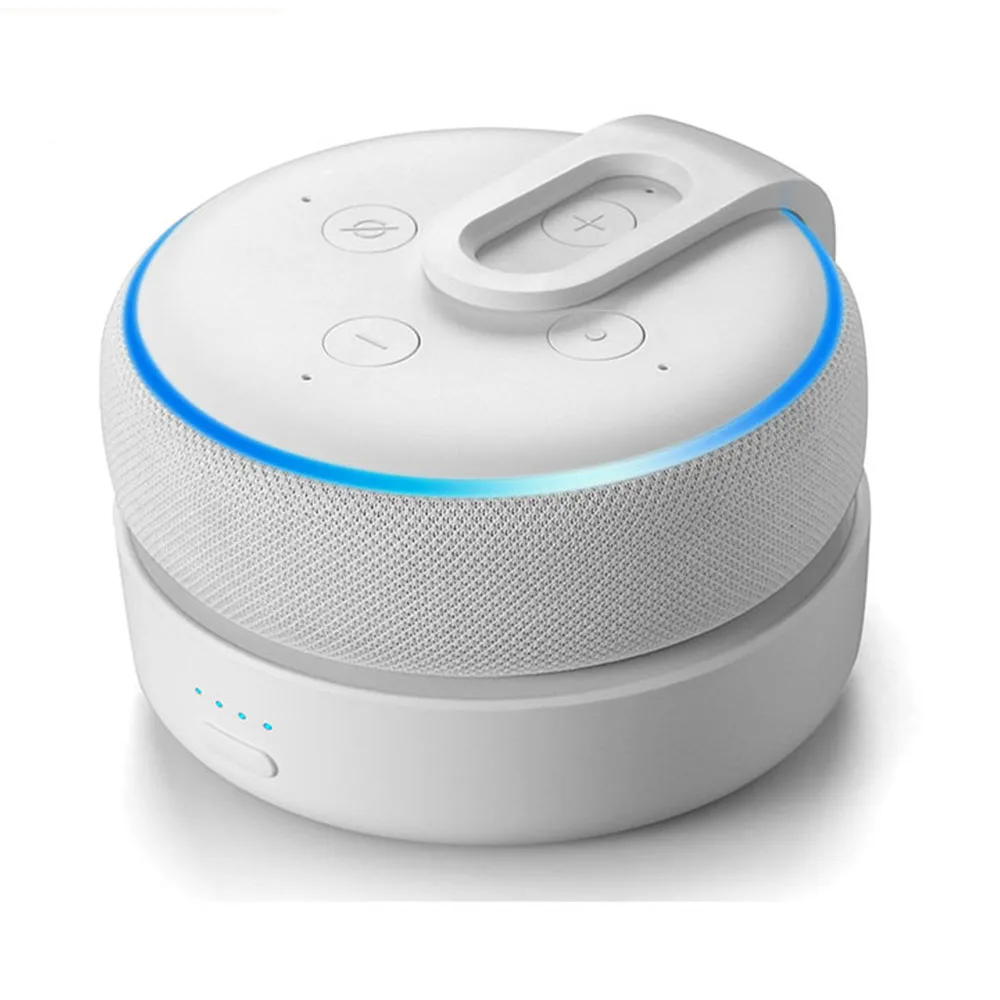 GGMM D3 батарея база для Amazon Alexa Echo Dot 3 держатель зарядное устройство Gen динамик 8