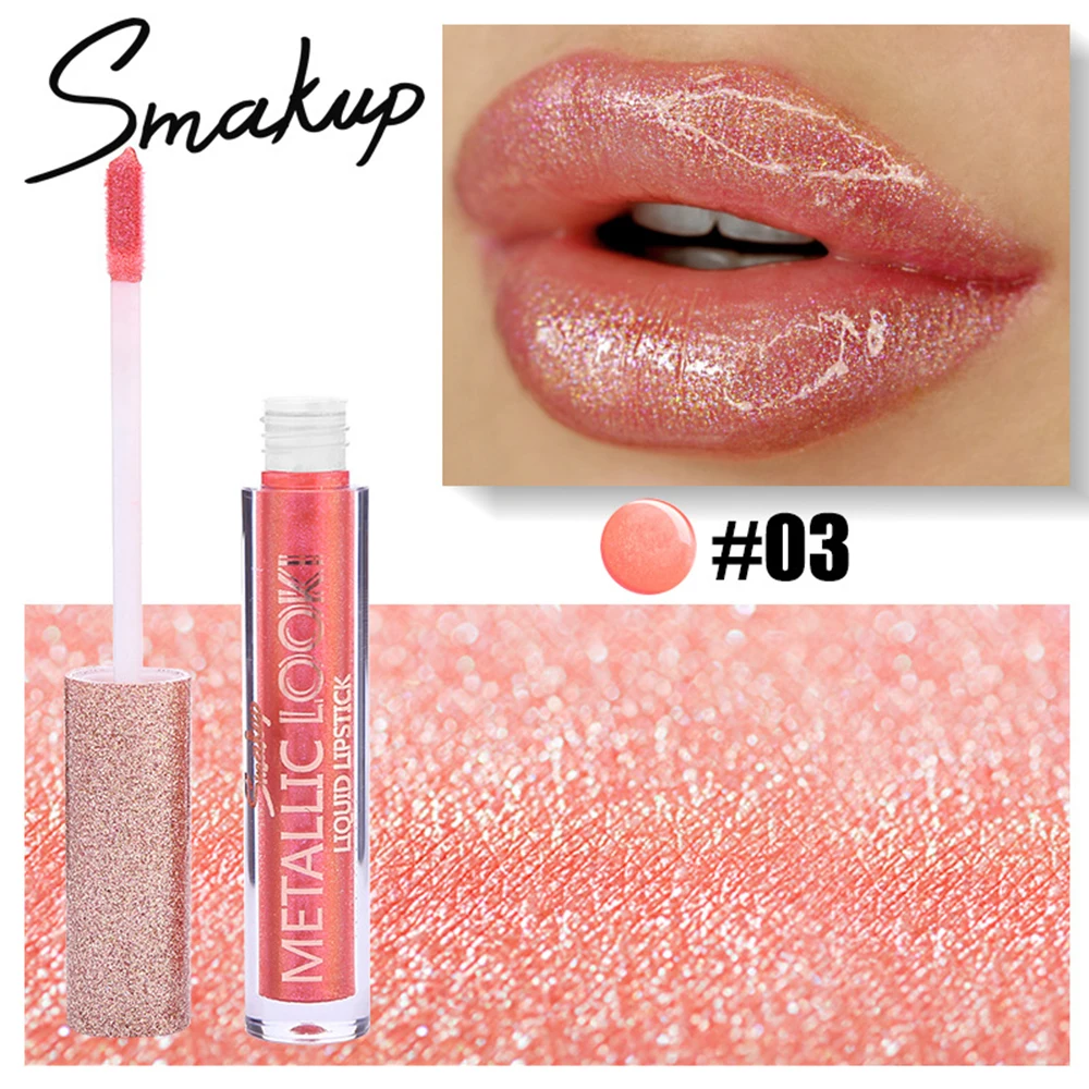 SMAKUP 8 цветов Блеск для губ длительный увлажняющий сексуальный прозрачный блеск для губ жемчужная жидкая помада для губ Губная помада Водонепроницаемая оттенок TSLM1