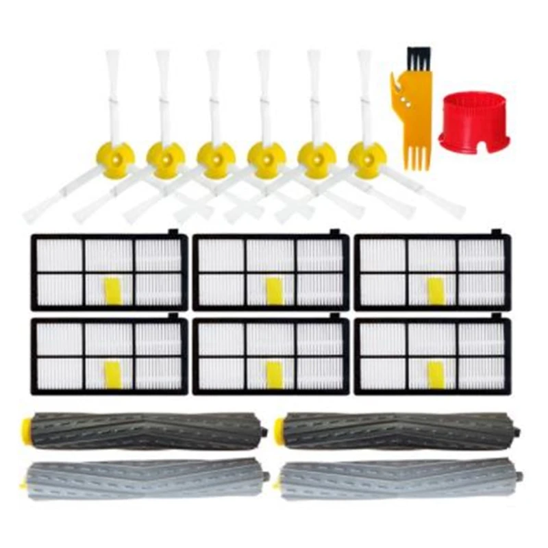 

Main Brush Side Brushes Filter for IRobot Roomba 800 900 Series Robotic Vacuum Cleaner Parts
