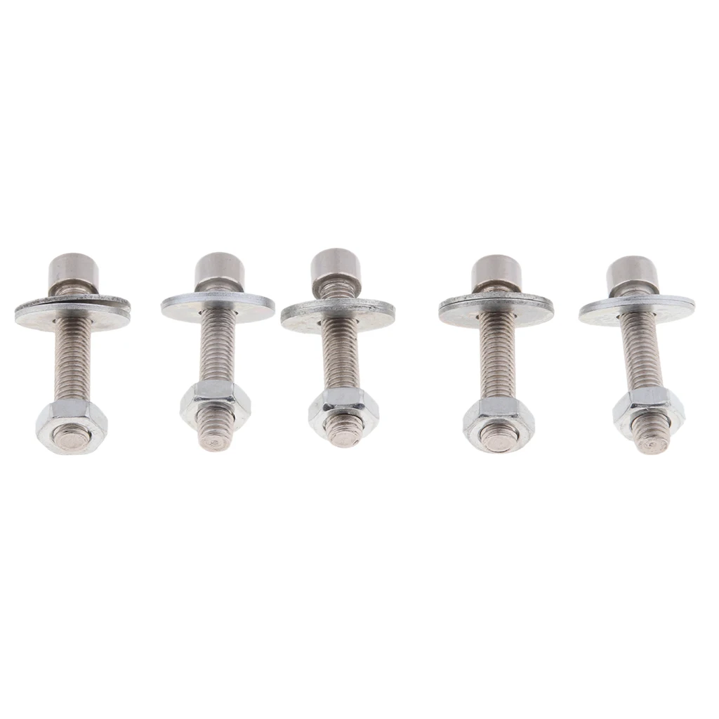 

5Pcs Stainless Steel M6 Hex Socket Cap Head Screw Bolts Nuts & Washers