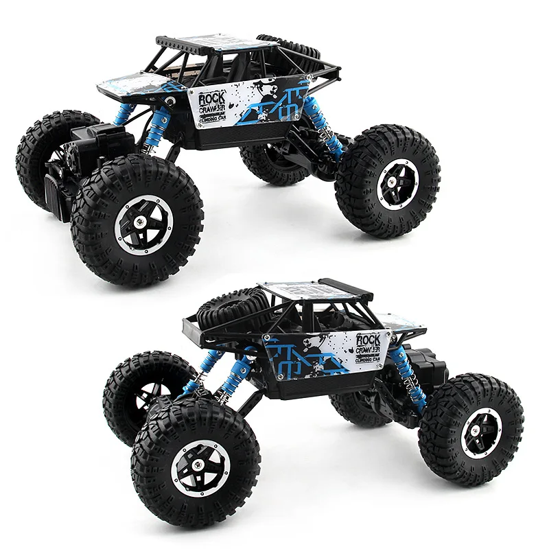 1:16 4WD высокоскоростная внедорожная машина 2 4G на радиоуправлении светодиодная