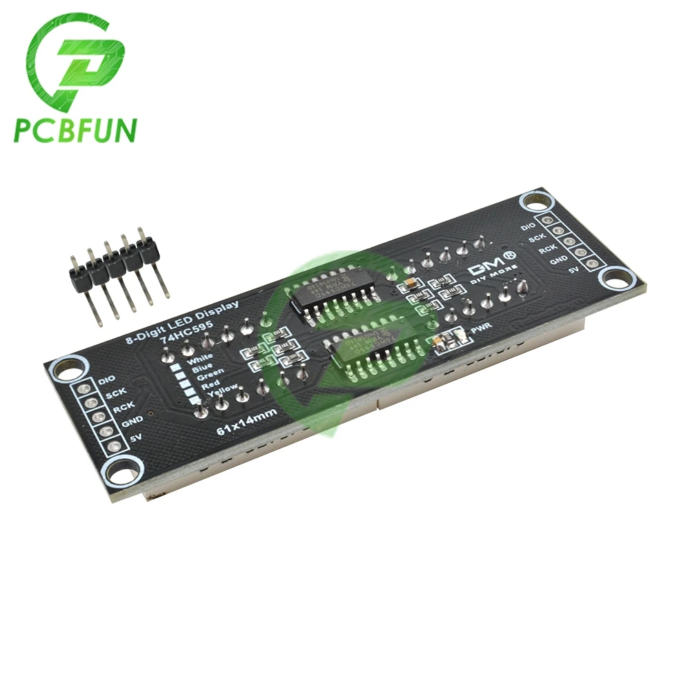 Трубчатый модуль для цифрового дисплея Arduino 0 36 дюйма 74HC595 7-сегментный