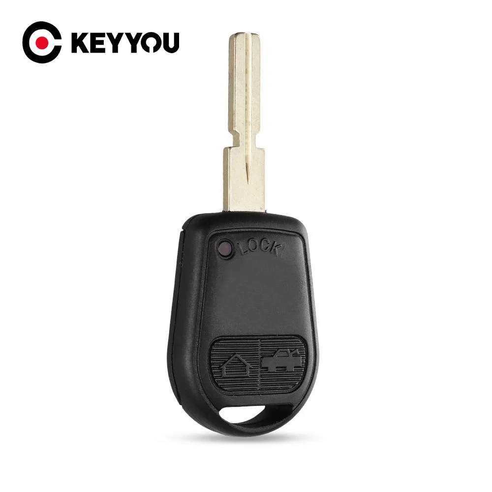 Чехол KEYYOU для дистанционного ключа с 3 кнопками 10 шт./лот подходит BMW E31 E32 E34 E36 E38 E39