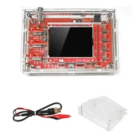 new dso138 oscilloscope kit open source with probe 2 4 tft 1msps digital oscilloscope kit with dso138 case probe 13803k