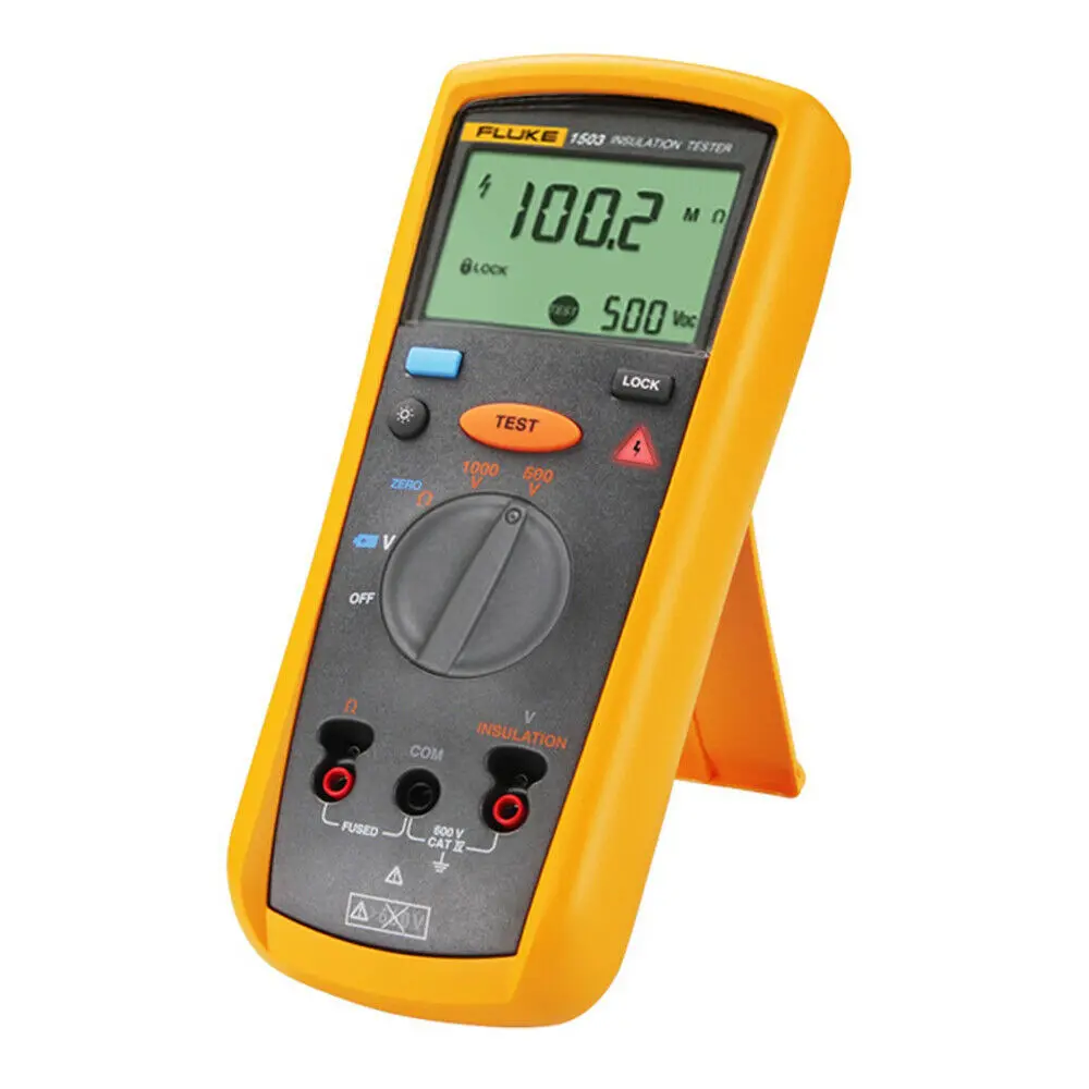 Портативный цифровой тестер сопротивления изоляции Fluke 1503 F1503 Мегаомметр