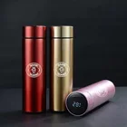 Для saab 9-2X 9-3 9-4X 9-5 93 95 900 9000 500 мл интеллектуальный дисплей Температура Гравировка Логотип нержавеющая сталь вакуумная вода Cu