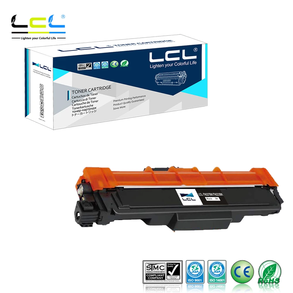 

Картридж с тонером LCL TN227, TN223, TN-227, TN227BK, TN223BK, 3000 страниц (1 упаковка, черный), совместимый с Brother HL-L3210CW, HL-L3230CDW