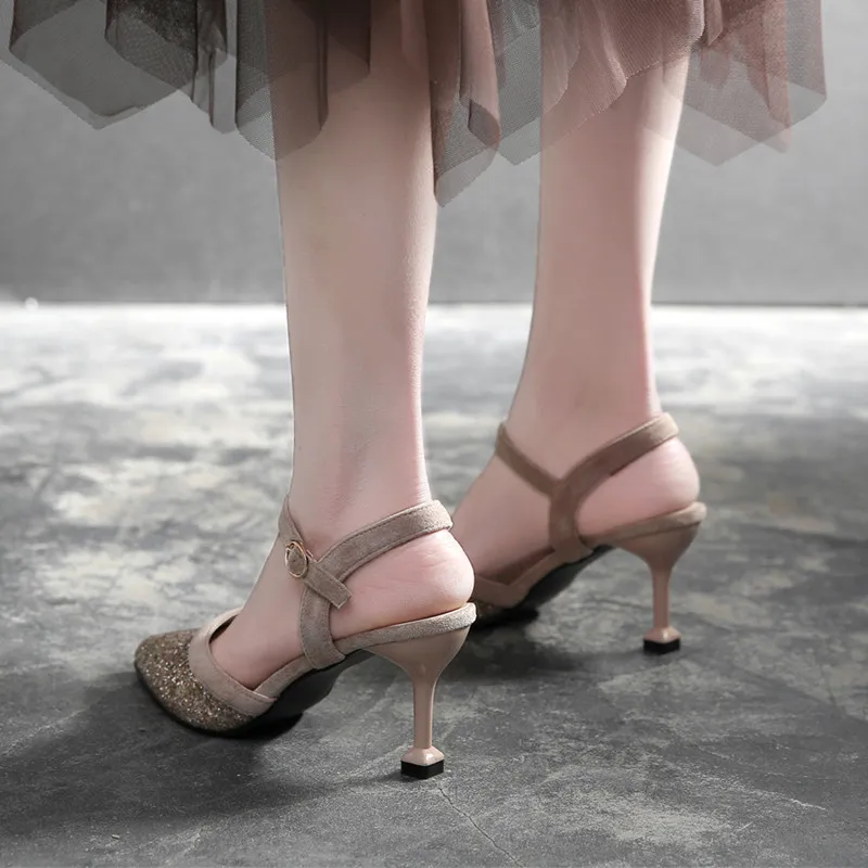 Женская обувь женские туфли-лодочки пикантные туфли с острым носком на высоком