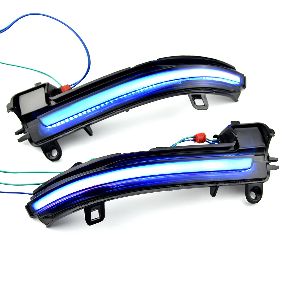 2 шт. для BMW F20 F21 F22 F33 F34 X1 E84 F36 F87 M2 1 3 4 серия динамический поворотный сигнал