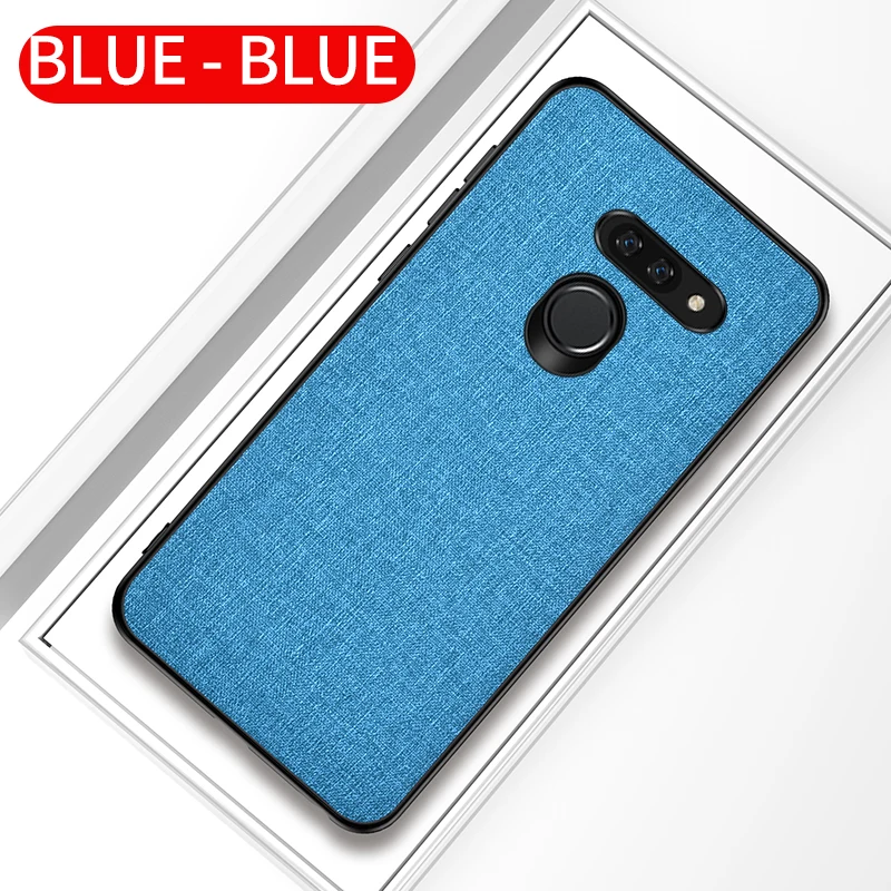 light blue Тканевый чехол для LG V40 G8 G8S ThinQ K40 Stylo 5, мягкий силиконовый чехол s Для lenovo S5 Pro/K5 Pro - Цвет: light blue