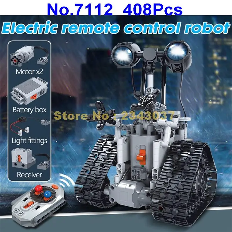 Winner 7112 408 шт. креативный дистанционный пульт дистанционного управления Rc робот