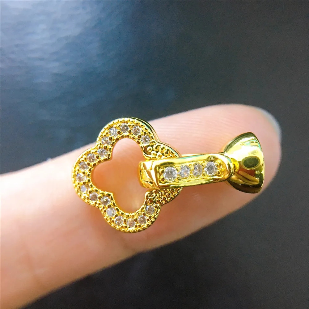 

New Beads Pearl Gold Plated Clasp Fastener Connector Accessories Findings Women Jewelry for Diy Necklace & Bracelet Chain Making