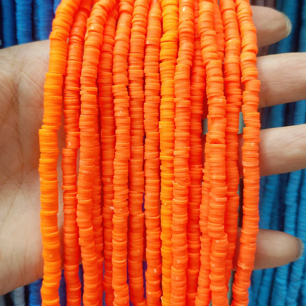 4-8 мм мягкие керамические полимерные глиняные бусины ломтик свободные