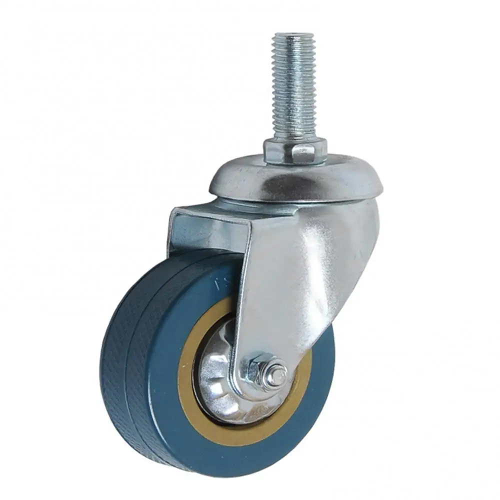 4-дюймовое износостойкое промышленное оборудование из ПВХ Поворотное Колесо с