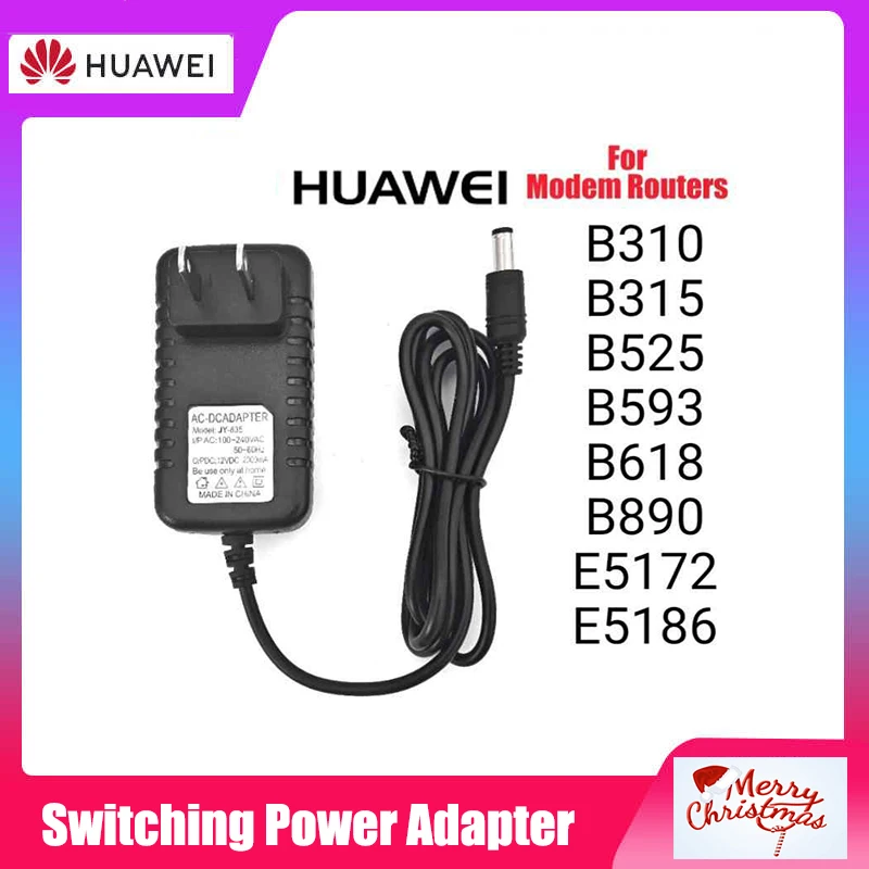 

Оригинальный Huawei 100 ~ 240 В 12 В 1A коммутационный адаптер питания для маршрутизатора CPE Huawei B593 B315 B890 E5186 B525 B715 B612 зарядное устройство