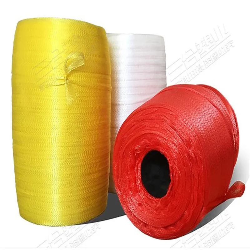 

10m 30m 50m White red yellow Long cylinder net Nylon mesh bag Supermarket packaging bag Toy packaging bag Fruit packaging