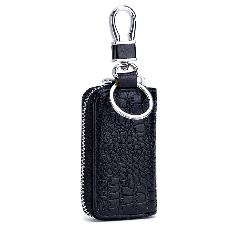 

20PCS / LOT High Quality Genuine Leather Crocodile Pattern Smart control Car Key bag