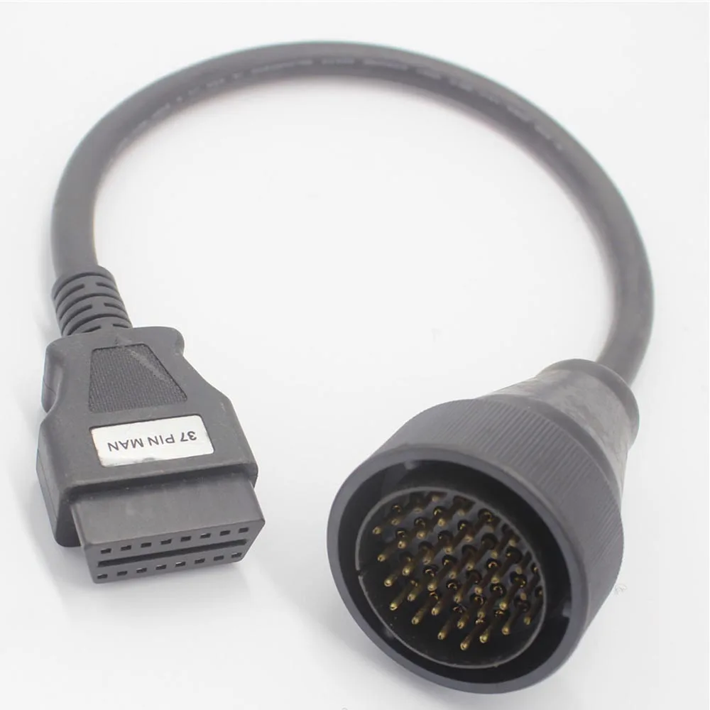 2021 Новинка для MAN 37PIN диагностические кабели грузовика 37 PIN Obd2 кабель Бесплатная
