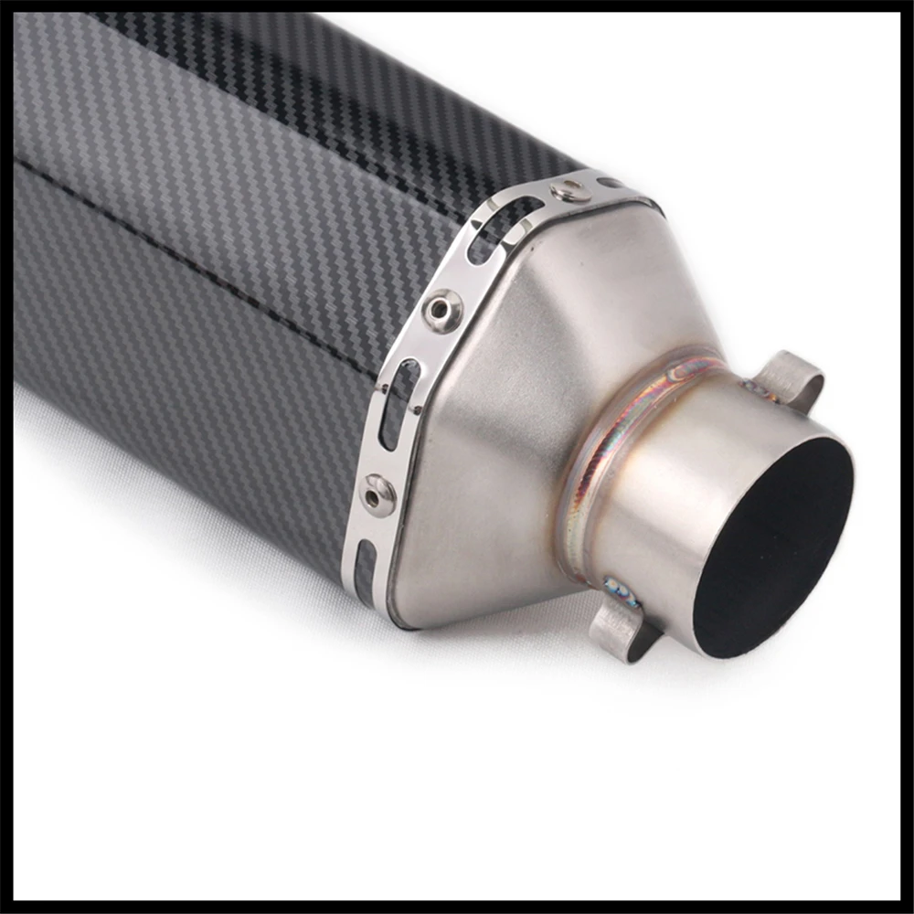 470 мм мотоцикл Akrapovic выхлопная труба Escape универсальный модифицированный скутер глушитель дБ убийца глушитель для Z250 MT03 ATV Dirt Bike
