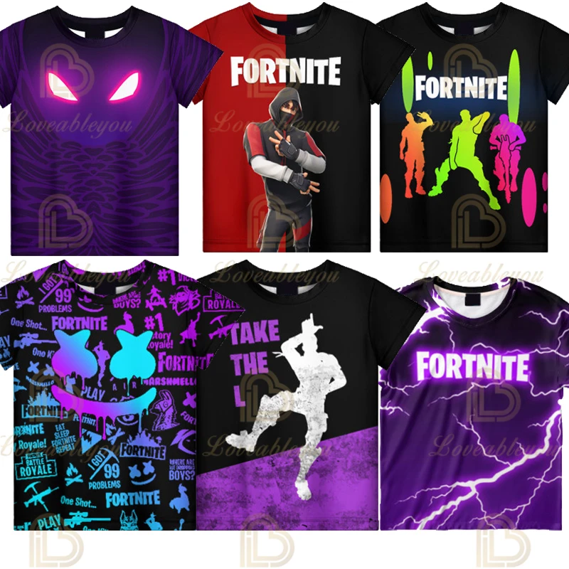 

Battle Royale Kids Boys Cartoon Summer T Shirts