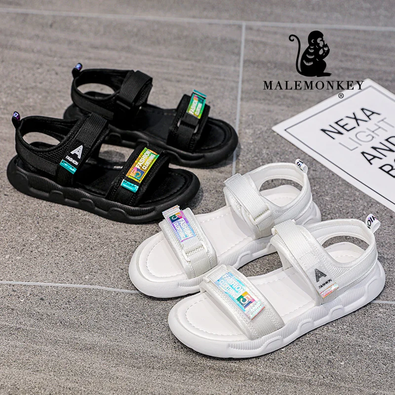 

Fashion Sandals Women Summer 2021 Female Espadrilles Casual Open Toed Outdoor Comfortable Non-slip Beach Sport Sandals Black