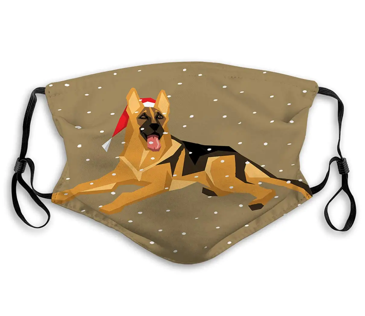 

Mouth Shield Dust Face Cover German Shepherd Outdoor Cover