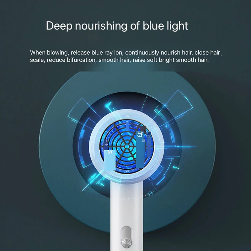 

Negative ion hair dryer, fast drying machine, hot and cold air gear adjustment, home dormitory hairdressing styling tool