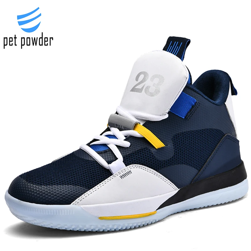 

2021 Spring New Basketball Shoes Men's Sports Shoes Couple Shoes Large Size Sports Shoes Breathable Non-Slip Outdoor Sports Shoe