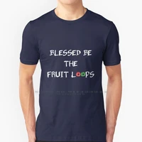 blessed be the fruit loops t shirt 100 pure cotton blessed be fruit loops typography tale cereal food creative trending