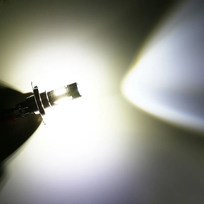 

20SMD Headlight Bulbs Aluminum Alloy 6000K High Low Beam Shell Accessories Replacement Car Conversion