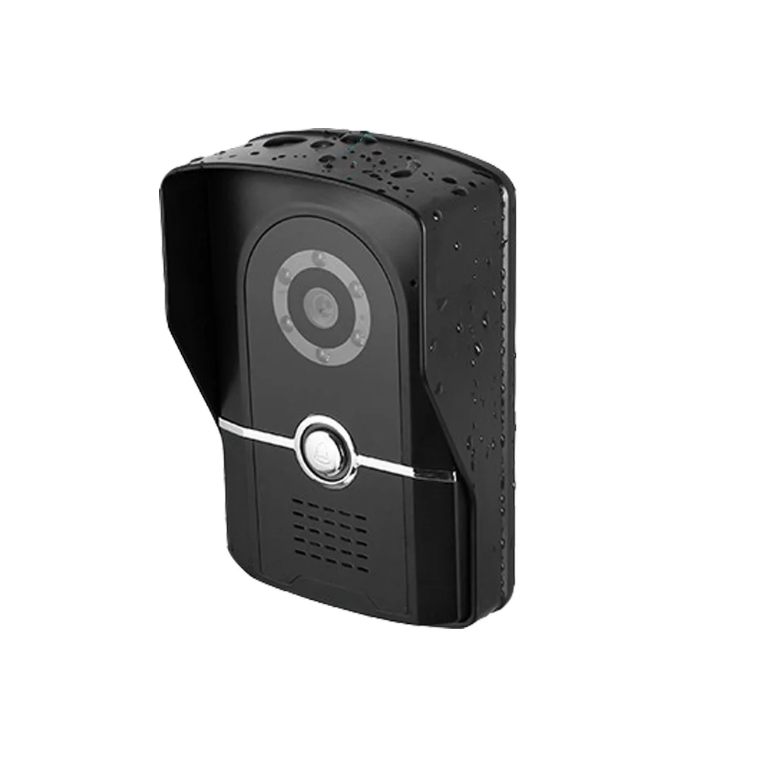 F KIT 7 дюймовый монитор отпечатков пальцев проводной WI-FI видео-телефон двери дверной звонок Домофон Системы Поддержка Ночное видение с помощью приложения на телефоне пульт дистанционного управления Интер - Цвет: F KIT