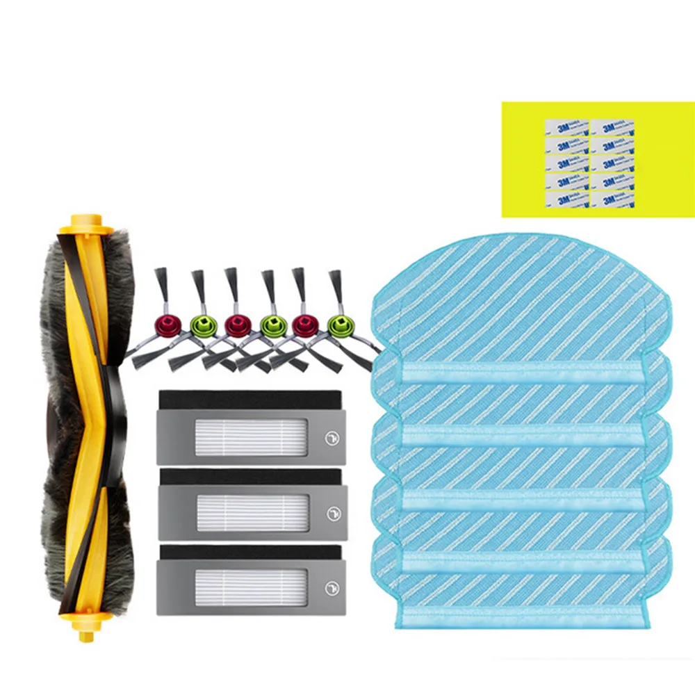 

22pcs/set Cleaning Rags HEPA Filter Main Side Brushes Roller Brush for Ecovacs T5 DX55 Sweeping Robot Vacuum Cleaner Accessories