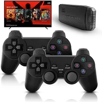 4k hd tv game console 10000 classic games with 2 4g wireless controller ps1fc joystick tv video game family player console