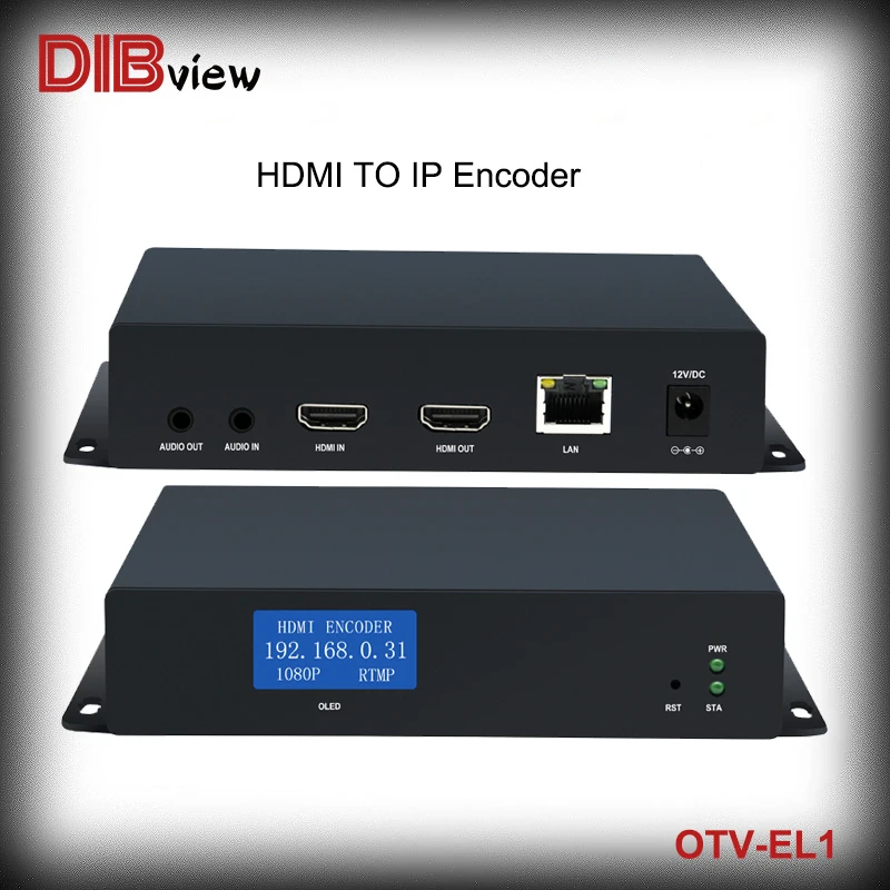 H265 H264 HDMI Φ с OLED SRT RTSP RTMPS IP Video Facebook потоковый кодировщик IPTV | Электроника