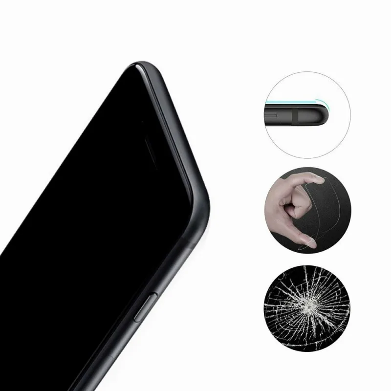 3.5D закругленные края полное покрытие для iPhone X XR XS Max защитное стекло на 7 8 6 6S Plus 10