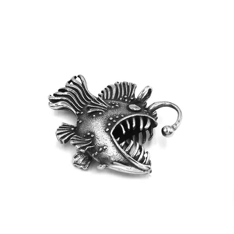 

Fashion Koi Fish Pendant Stainless Steel Jewelry Ocean Whale Dolphin Shark Goldfish Lantern Fish Mens Women Pendant SWP0577