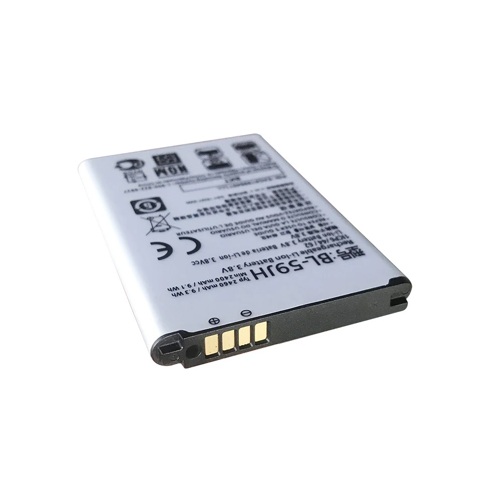 Аккумулятор для телефона LG Optimus L7 II Dual P715 F5 F3 VS870 Ludid2 P703 BL59JH BL 59JH 2460 мАч|Аккумуляторы