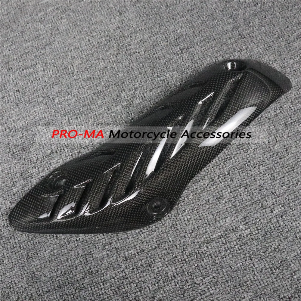 Чехол для выхлопных газов мотоцикла из углеродного волокна Ducati Monster 1200 1200S 821 2014 2017