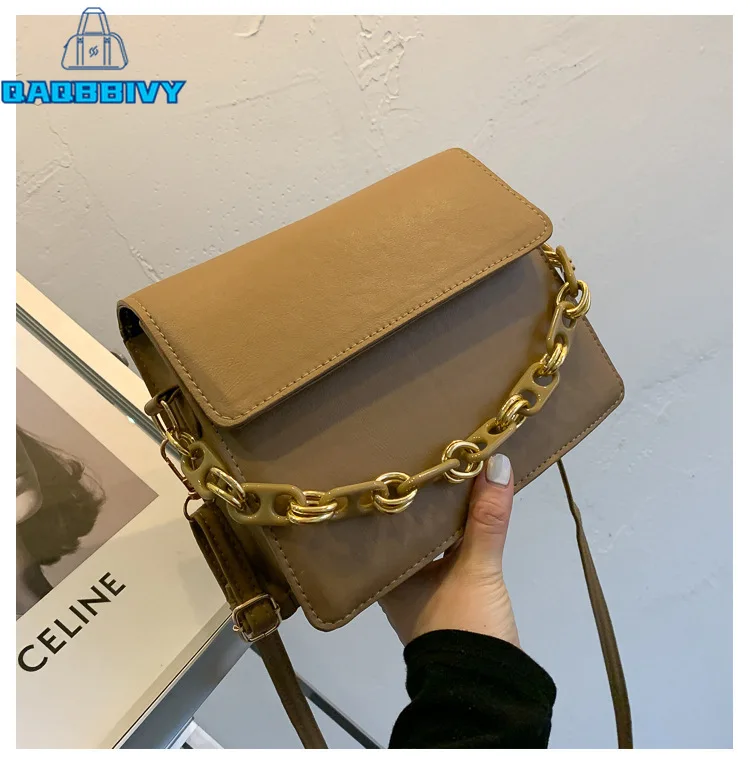 

New 2021 Fashion Luxury Women Leather Solid Shoulder Bag Clutch Chain Bag Ladies Casual Travel Crossbody Bags Messenger Bag