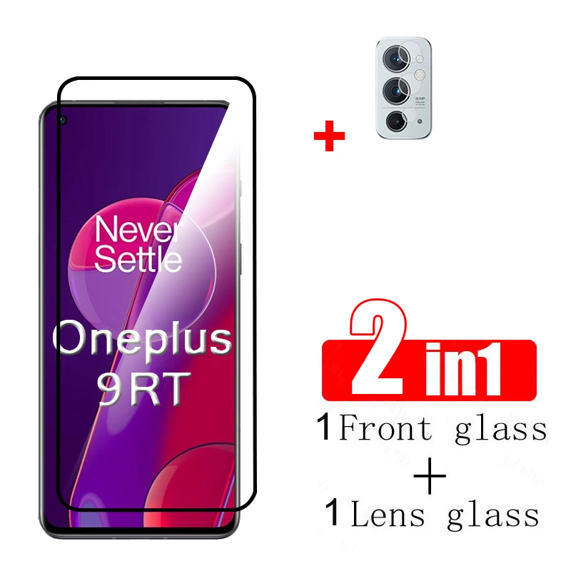 

2in1 2.5D Tempered Glass For OnePlus 9RT 5G Glass For OnePlus 9RT Screen Protector Camera Lens Film For OnePlus 9RT 9E 9R Nord 2