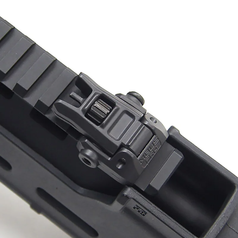 Tactical Airsoft Hunting MBUS Pro Adjustment Flip up Front Rear Folding Back GunSight AEG Gelball AirGun Paintball Accessory | Спорт и